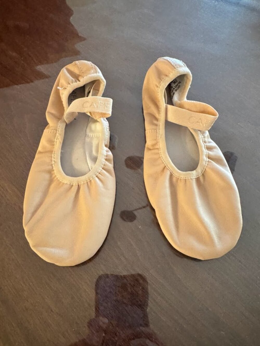 Capezio Girls 2W Lily Full Sole Pink Leather Ballet Shoes
